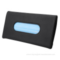 Tissue storage box for car visor